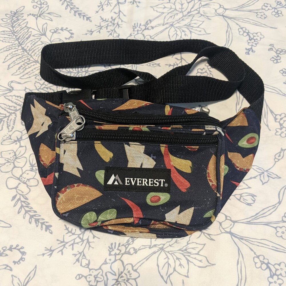 Everest Taco Print Waist Pack / Fanny Pack - Picture 5 of 6